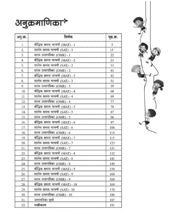 ज्ञानांकुर NMMS/MTSE सराव प्रश्नपत्रिका संग्रह by Dnyanankur Prakashan - Image 2